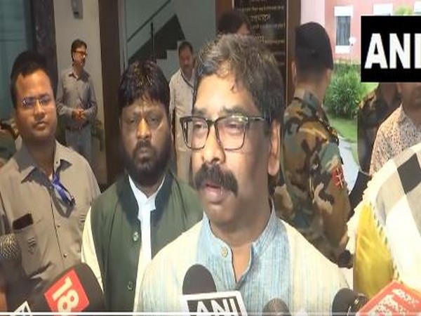 Heman Soren, Jharkhand Chief Minister (Photo/ANI)