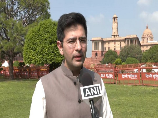 Aam Aadmi Party Rajya Sabha MP Raghav Chadha (File Photo/ANI)