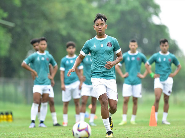 Bodoland FC during practice session (Image: Durand Cup/AIFF)