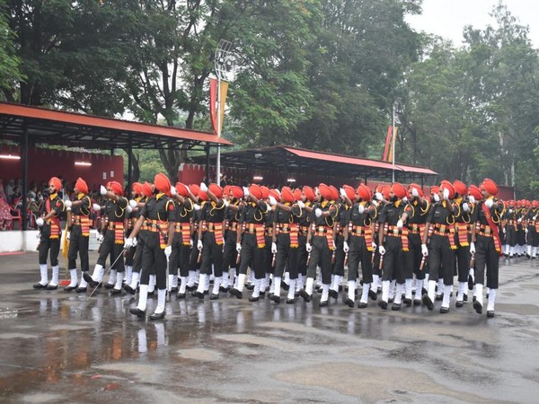 Passing out parade of the first batch of Agniveers at the Sikh Regimental Centre (Photo/ANI)