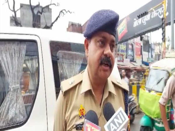 Jitendra Srivastava, SP (traffic), Meerut (Photo/ANI)
