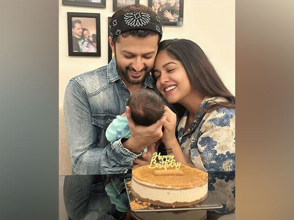 Ishita Dutta, Vatsal Sheth and their son (Image source: Instagram)
