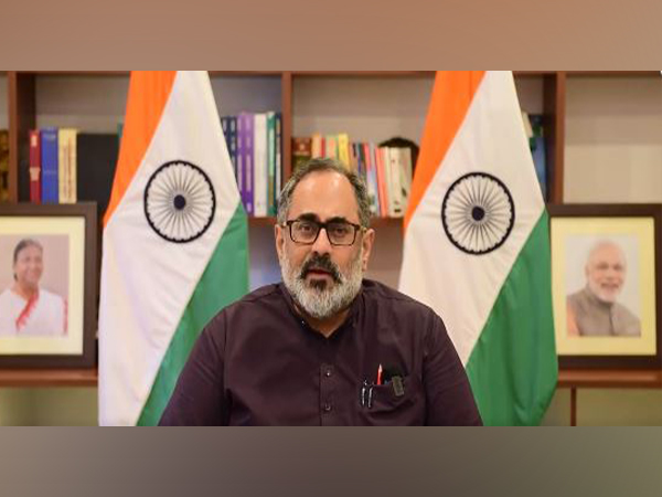 Minister of State for Electronics and Information Technology Rajeev Chandrasekhar (Photo/Twitter:@Rajeev_GoI)