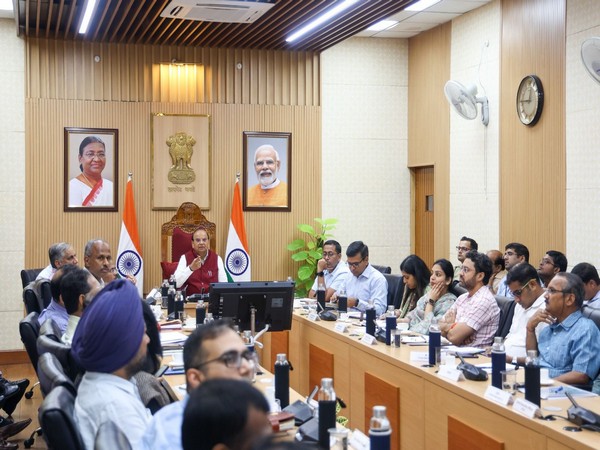 LG chairs meeting to review G-20 preparedness. (Photo/ANI)