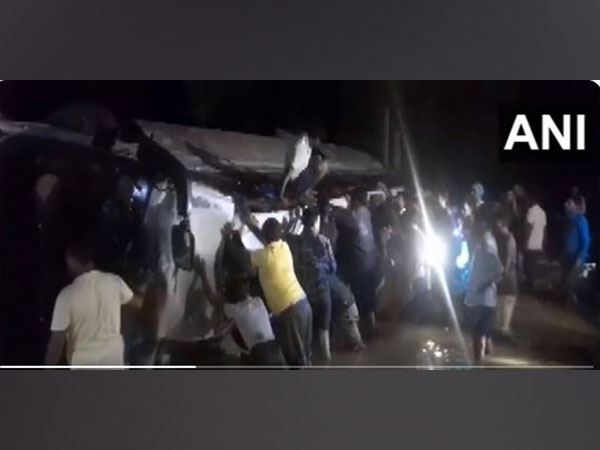 A visual of the ongoing rescue operation at the spot. (Photo/ANI)