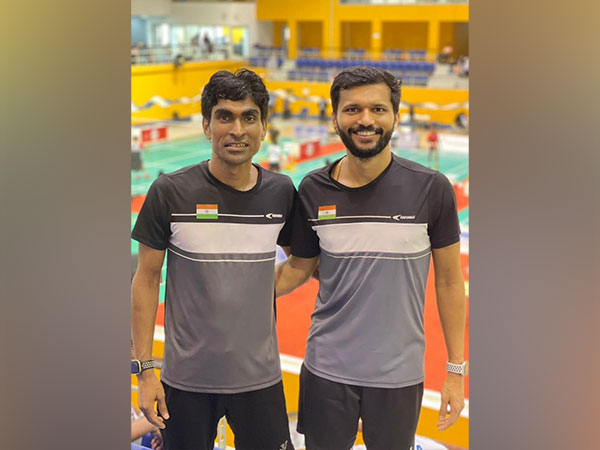 Indian Para-Badminton players Pramod Bhagat and Sukant Kadam (Image: PCI)