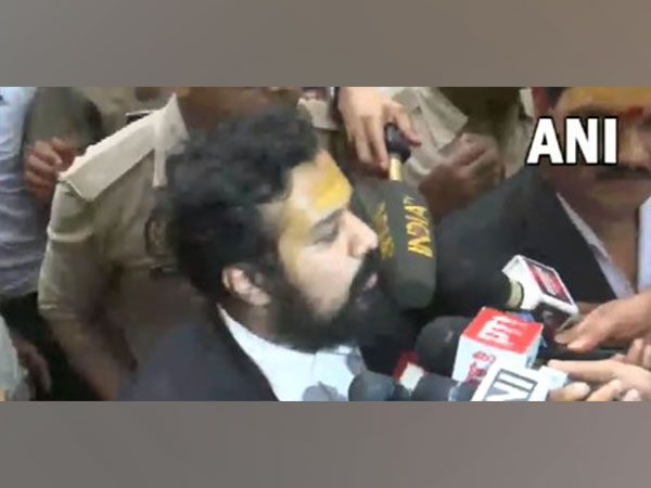 Advocates from the Hindu side of Gyanvapi case Vishnu Shankar Jain (Photo/ANI)