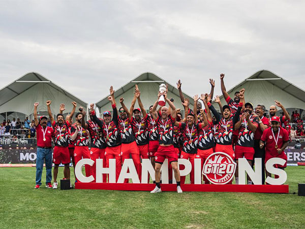 Montreal Tigers celebrating after winning the Global T20 Canada tournament (Source: Press Release of Global T20 Canada)