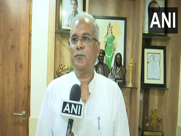 Chhattisgarh Chief Minister Bhupesh Baghel (Photo/ANI)