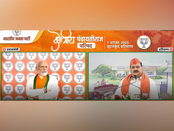 Prime Minister Narendra Modi and BJP National President JP Nadda (Photo/ANI)