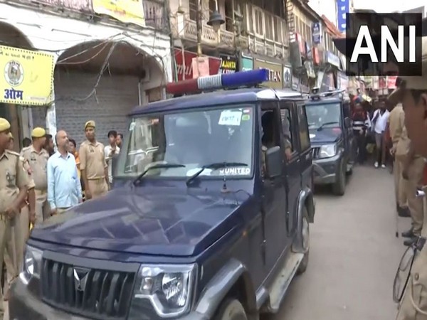 Visuals from near mosque premises (Photo/ANI)