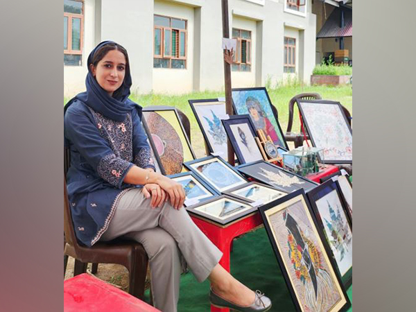 Kashmiri doctor sets records and inspires youth through her unique artistic journey (Photo/ANI)