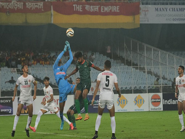 Bangladesh Army Football Team in action during the match (Source: Press Release by Durand Cup Media)