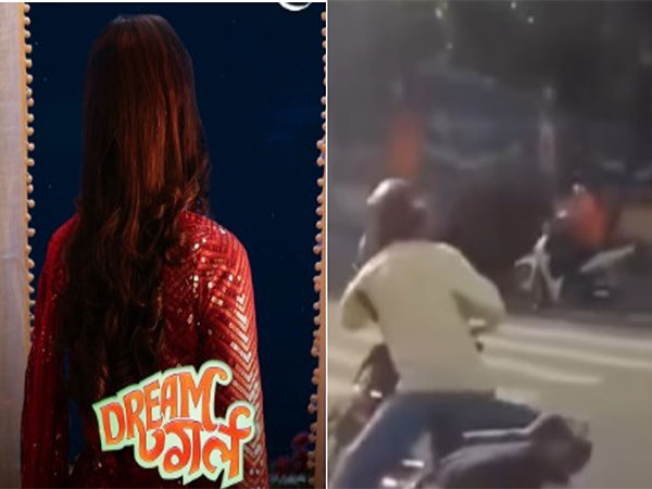 Dream Girl 2 poster, still of Mumbai Police's traffic awareness campaign (Image Source: Instagram)