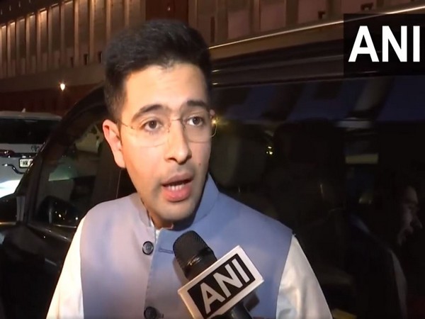 AAP Rajya Sabha MP Raghav Chadha (File Photo/ANI)