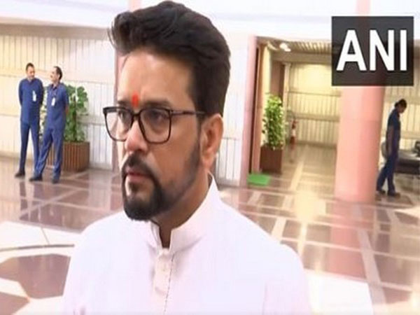 Information and Broadcasting Minister Anurag Thakur (Photo/ANI)