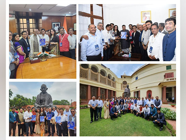 Jain International Trade Organisation JITO Northzone Leaders Connect with Speaker Om Birla and Minister Nitin Gadkari