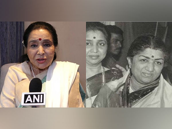  Asha Bhosle, Late singer Lata Mangeshkar (Image source: ANI, Instagram)
