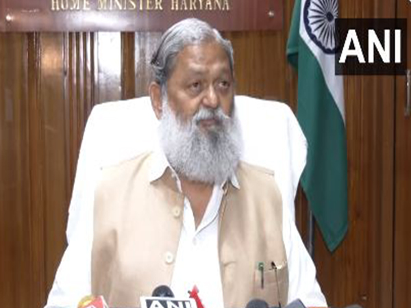 Haryana Home Minister Anil Vij (Photo/ ANI)
