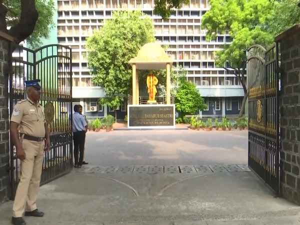 Visuals from Enforcement Directorate office in Chennai’s Sasthri Bhavan (Photo/ANI)