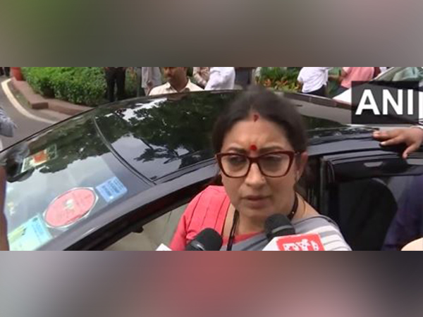 Bharatiya Janata Janata Party (BJP) MP Smriti Irani (Photo/ANI)