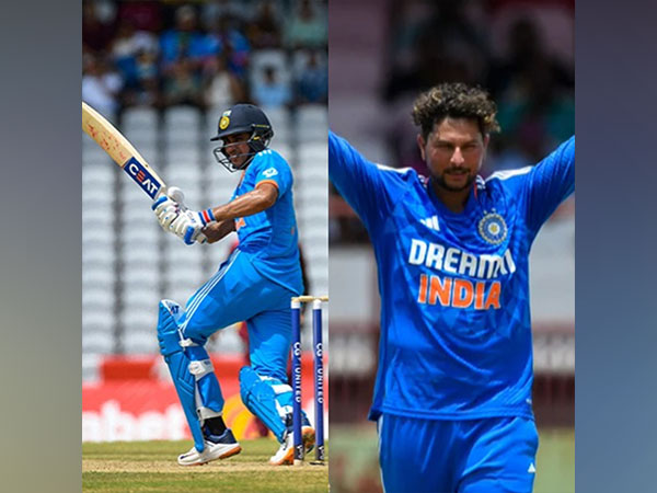 Shubman Gill and Kuldeep Yadav (Photo: BCCI/ Twitter)