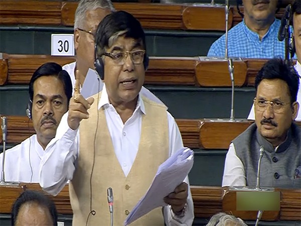 Union Minister of State for Education Subhas Sarkar. (File Photo/Sansad TV)