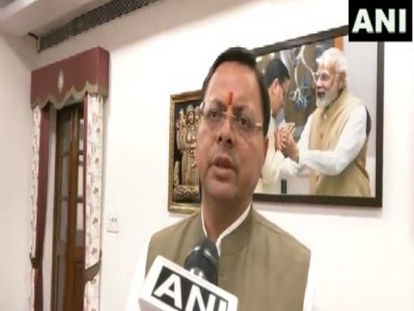 Uttarakhand Chief Minister Pushkar Singh Dhami (Image/ANI)