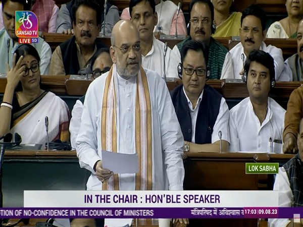 Union Home Minister Amit Shah. (Photo/Sansad TV)
