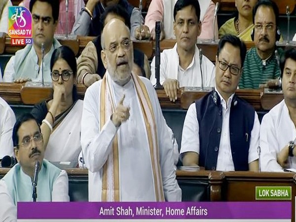 Union Home Minister Amit Shah (Photo/Sansad TV)