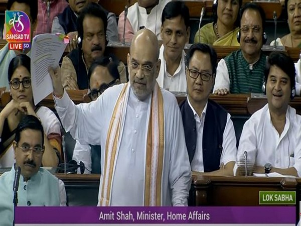 Union Home Minister Amit Shah (Photo/Sansad TV)