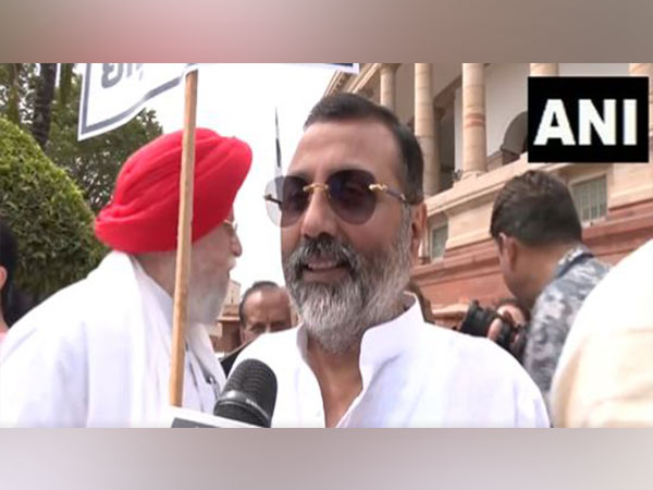 Bharatiya Janata Party (BJP) MP Nishikant Dubey (Photo/ANI)