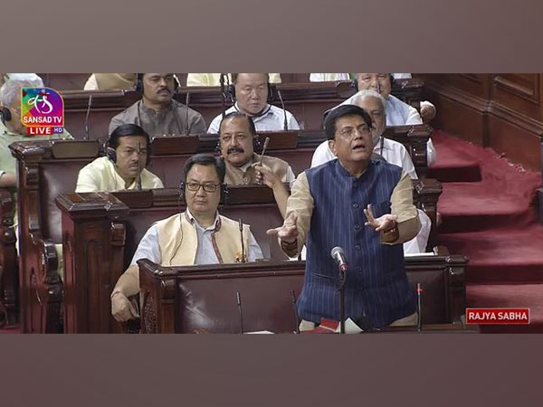 Leader of the House in Rajya Sabha Piyush Goyal (Photo/SansadTV)