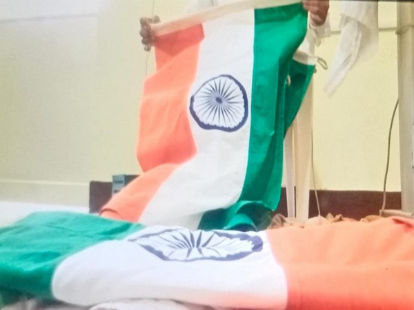 Preparation of National Flag (Photo/ANI)