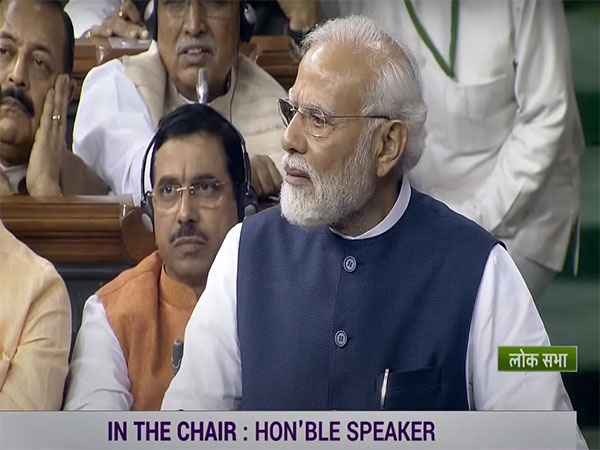 Prime Minister Narendra Modi (Photo Courtesy: Sansad TV)