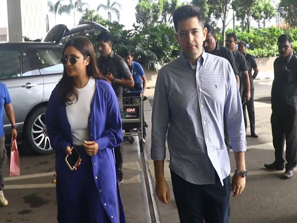 Parineeti Chopra, Raghav Chadha (Image source: ANI Photos)