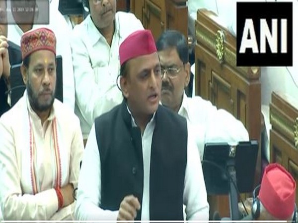 Samajwadi Party chief and Leader of Opposition in Uttar Pradesh Assembly Akhilesh Yadav(Photo/ANI)
