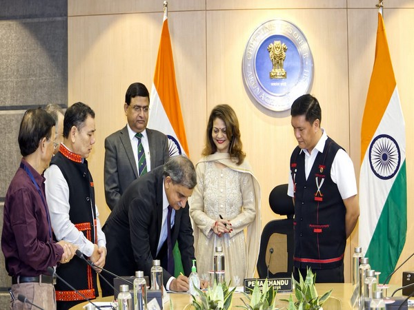  Arunachal Pradesh signs tripartite MoU for improving healthcare services (Photo/ANI)