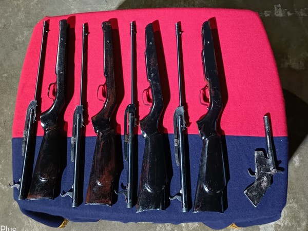 Seized weapons (Photo/ANI)
