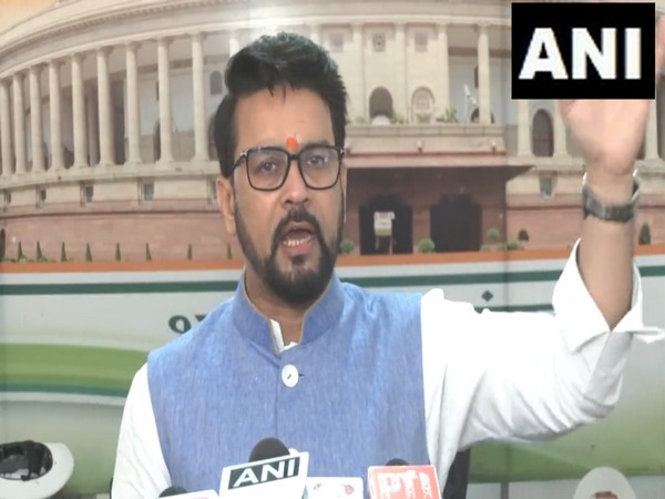 Union Minister Anurag Thakur (Photo/ANI)