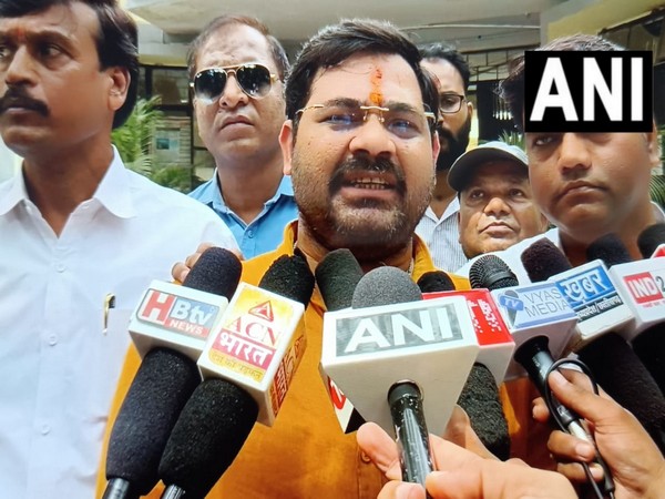 BJP Legal Cell, Indore Coordinator Nimesh Pathak (Photo/ANI)