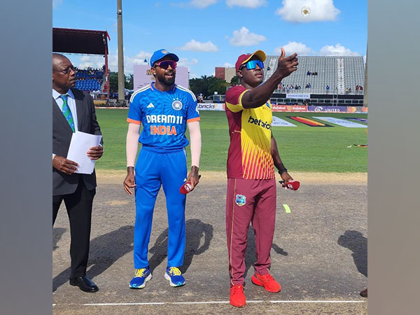 Hardik Pandya and Rovman Powell (Photo: Twitter/BCCI)