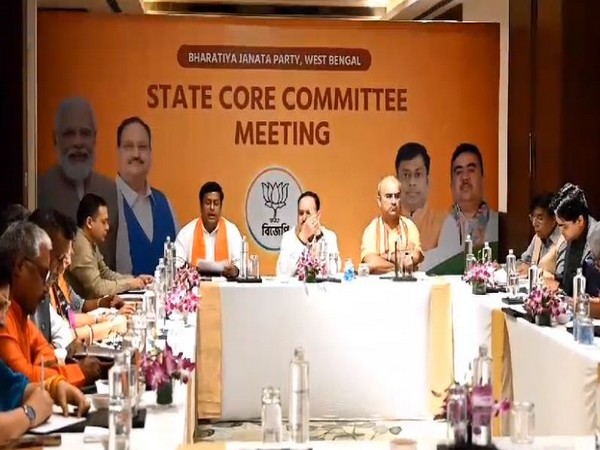 JP Nadda holds meeting with BJP state core committee (Photo/ANI)