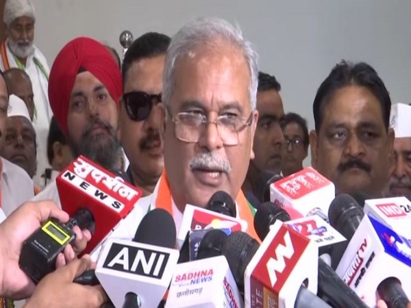 Chhattisgarh Chief Minister Bhupesh Baghel. (Photo/ANI)