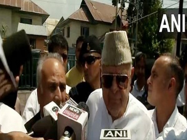 National Conference leader Farooq Abdullah (Photo/ANI)