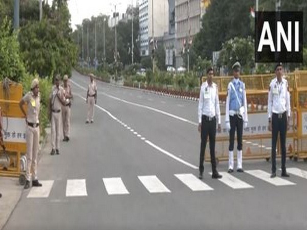 Security arrangements in the national capital (Photo/ANI)