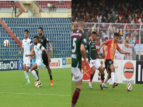 Visuals from both the matches. (Photo- ISL)