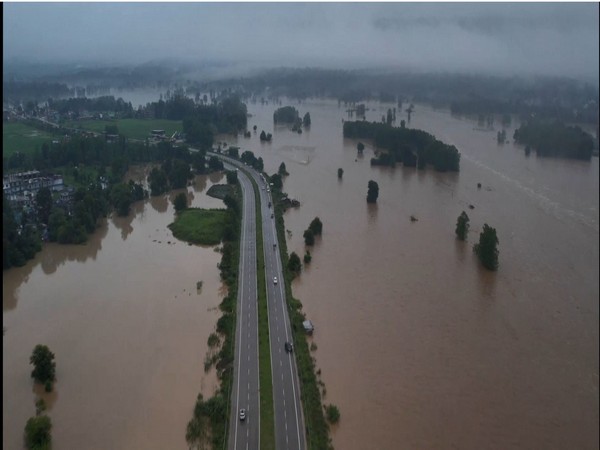 Flood-like situation in the Balh Valley after heavy rains (Photo/ANI)