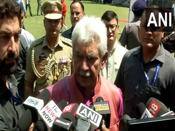 Jammu and Kashmir Lieutenant Governor Manoj Sinha (Photo/ANI)