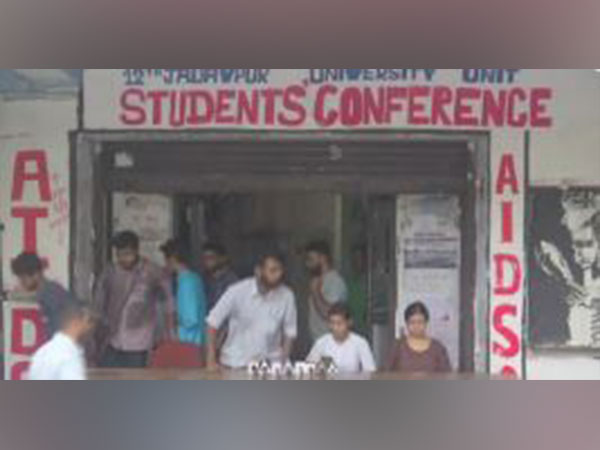 Jadavpur University students at press conference (Photo/ANI)